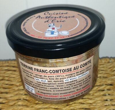 Terrine franc-comtoise au comté