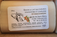 Savon au lait de chèvre huile d'arg