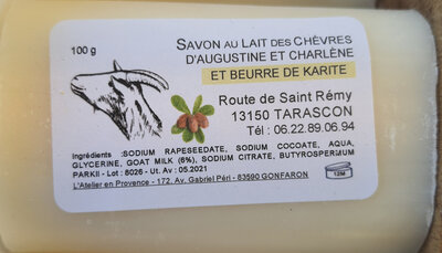 Savon au lait de chèvre karité