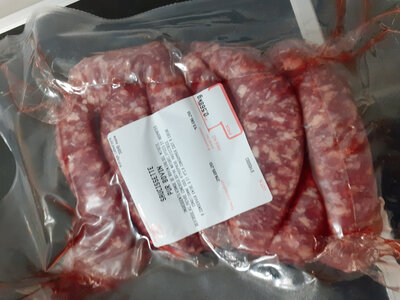 Saucisse de jeune bovin