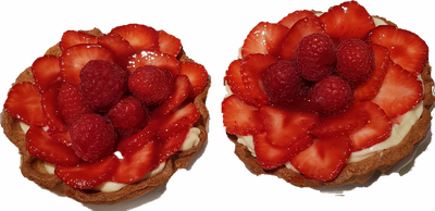 Lot  six  tartelettes