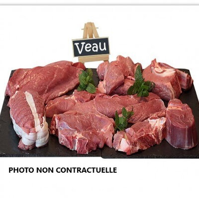 Colis viande de veau assorti 5 kgs