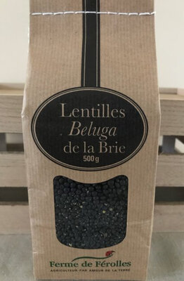 Lentilles beluga de la brie