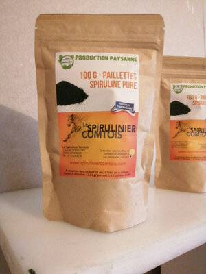 Spiruline en paillettes