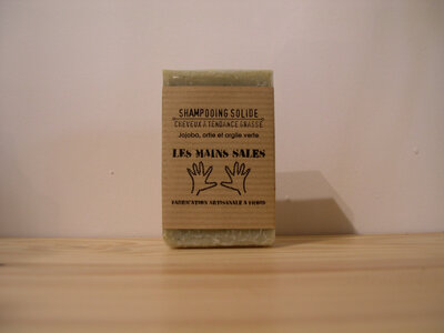Shampooing jojoba, ortie et argile verte