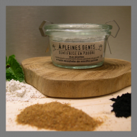Dentifrice en poudre menthe poivrée