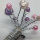 Broche bouquet de perles - image 3