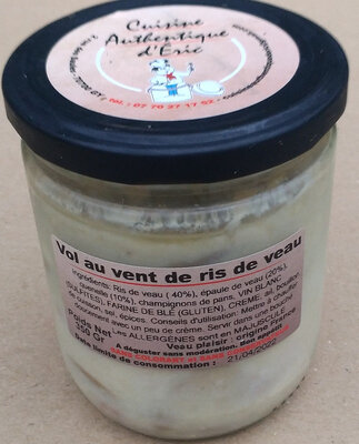 Vol au vent de ris de veau