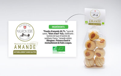 Macarons bio à l'amande