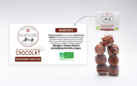 Macaron bio au chocolat