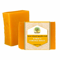 Savon karité à l'orange douce