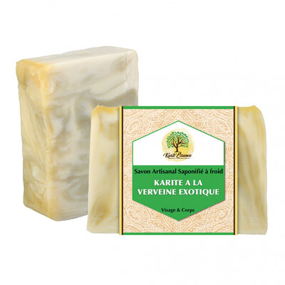 Savon karité à la verveine exotiqu