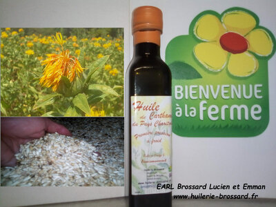 Huile de carthame 250ml