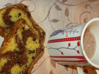 Cake marbré