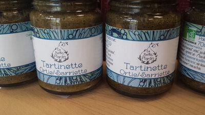 Tartinette ortie sarriette