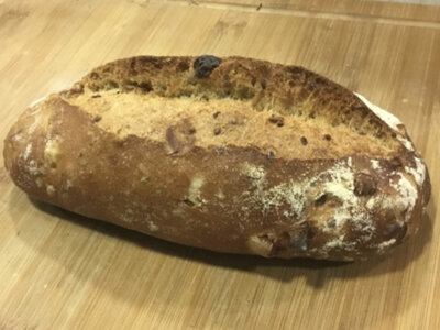 Pain de campagne aux noix