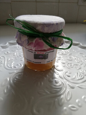 Confiture de citron et safran