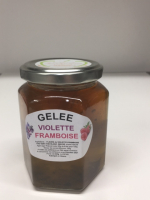 Gelée de violette framboise