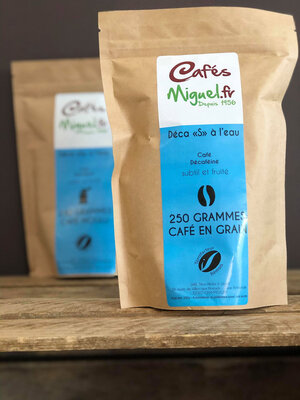 Décaféiné à l'eau - grain