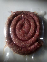 Saucisse de veau espelette à grille