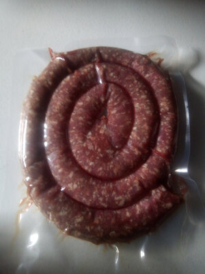 Saucisse de veau espelette à grille