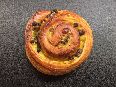 Escargot pistache chocolat