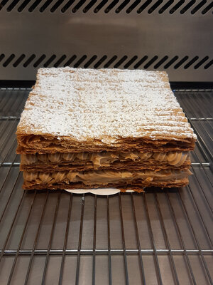Mille-feuilles praliné 4 pers
