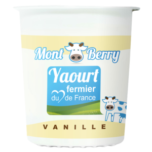 Yaourt montberry vanille