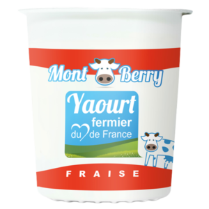 Yaourt montberry fraise