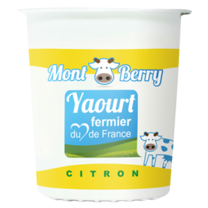 Yaourt montberry citron