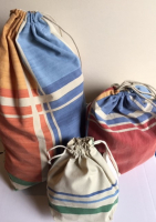 Sac à vrac en coton par lot de 3