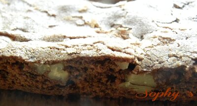 Brownie noisettes
