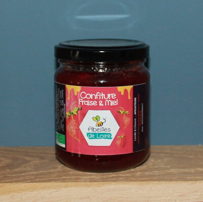 Confiture fraise & miel