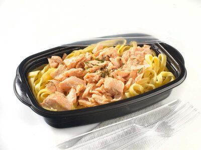 Tagliatelle au saumon