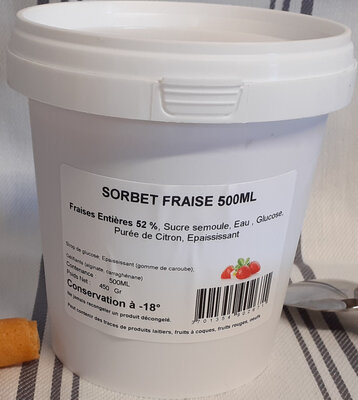 Sorbet fraise