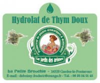 Hydrolat de thym à linalol avec spray