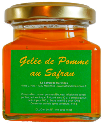 Gelée de pomme au safran