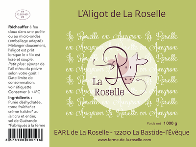 Aligot (3/4 parts)