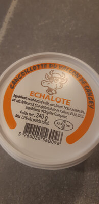 Cancoillotte à l'échalote