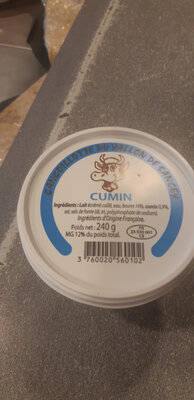 Cancoillotte au cumin