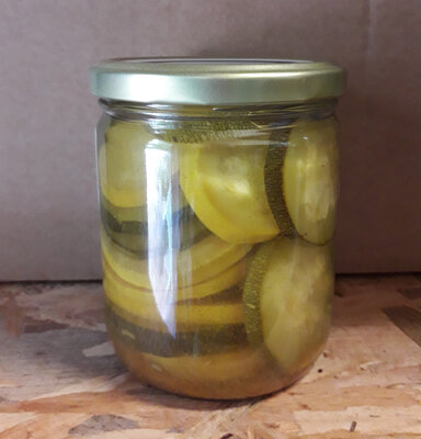 Pickles de courgettes