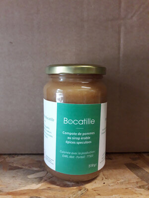 Compote pommes- épices speculoos