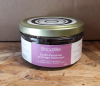 Confit échalotes-vinaigre balsamiqu