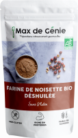 Farine de noisette déshuilée