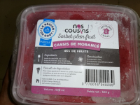 Sorbet cassis