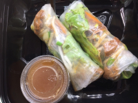 Rouleaux de printemps crevettes