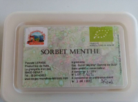 Sorbet menthe bio