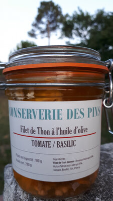 Thon blanc à l'huile - tomate/basil