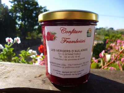 Confitures de framboises