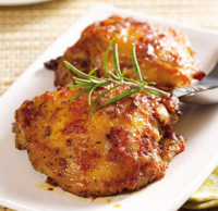 Haut de cuisse poulet façon paella